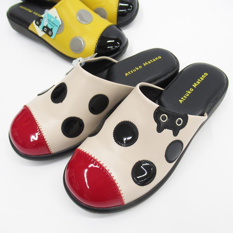 Atsuko Matano アツコ マタノ / 外履きサンダル てんとう虫 BE